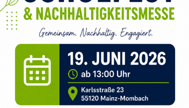 Einladung Schulfest vorne